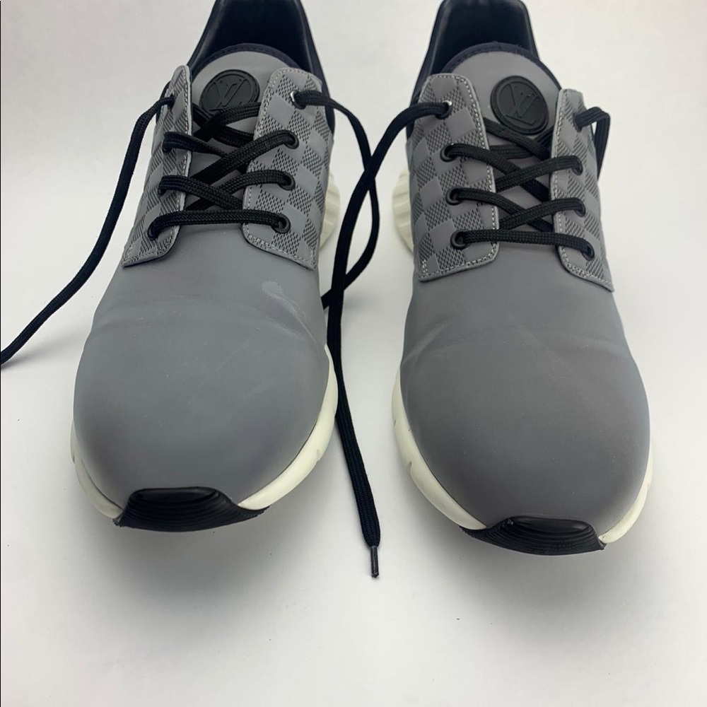 Louis Vuitton Nylon Suede Damier Fastlane - Picture 4 of 14